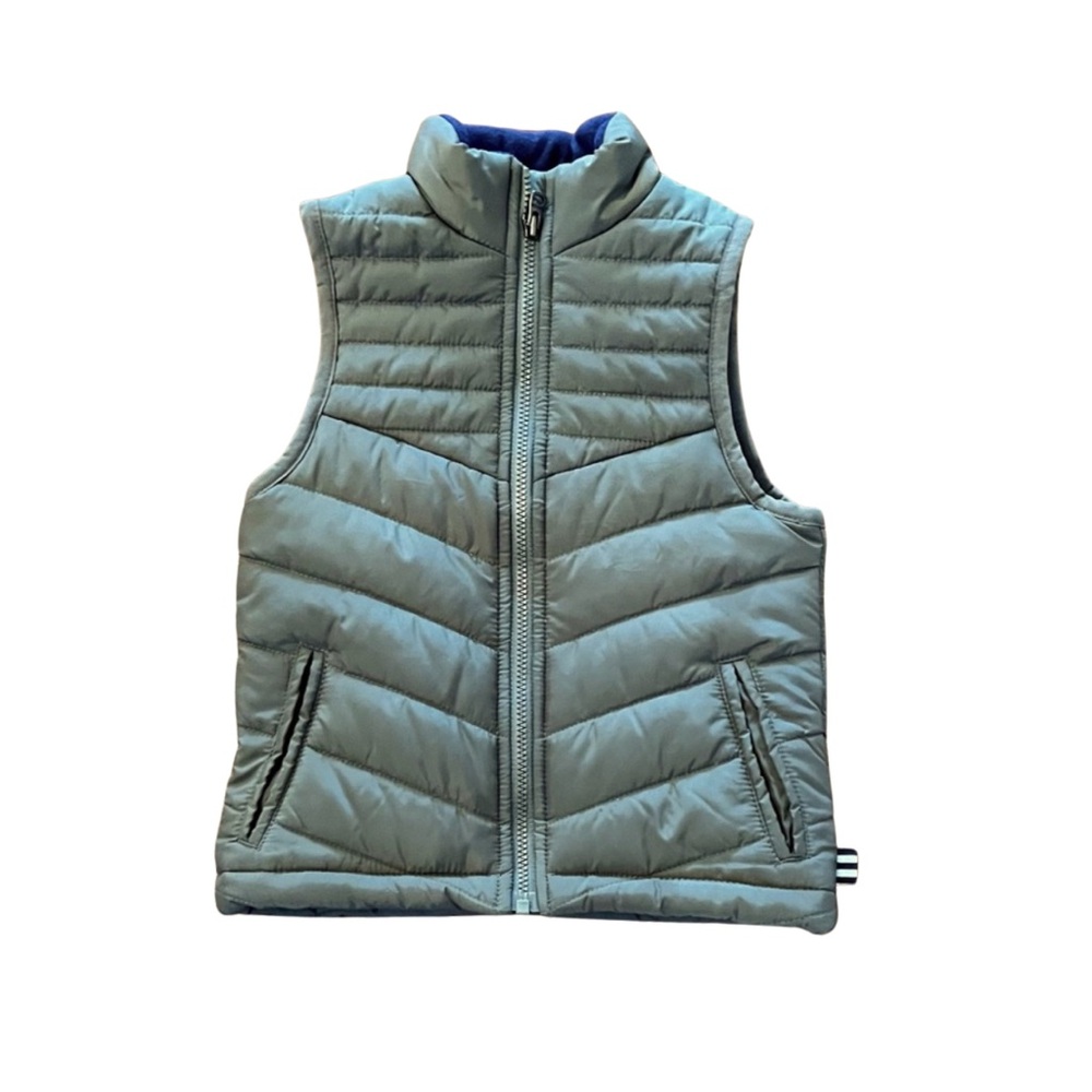 Splendid boys puffer vest in army green size 2 excellent condition